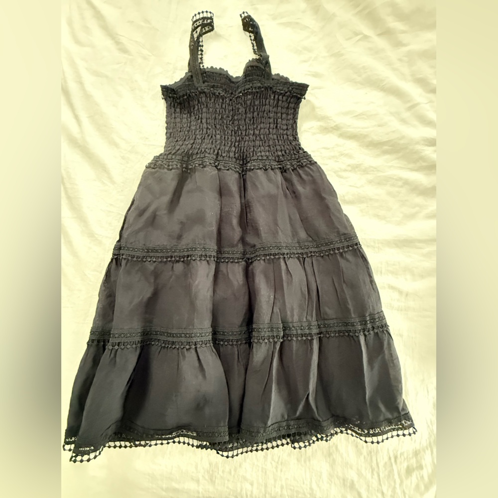 Elan Black Swim Coverup